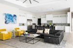 Amazing open-concept living room & kitchen